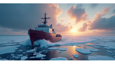 Ледовая проводка судов в Арктике: тактика, технологии и человеческий фактор за полярным кругом