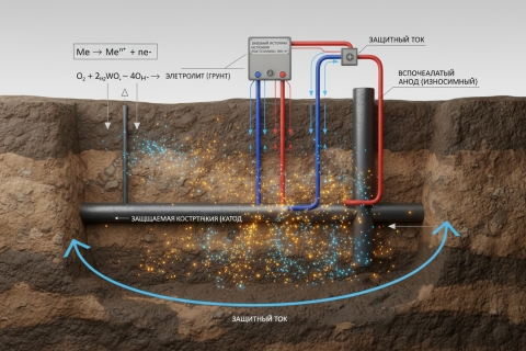 Расчет и проектирование систем электрохимической защиты: полный разбор процессов, формул и практики