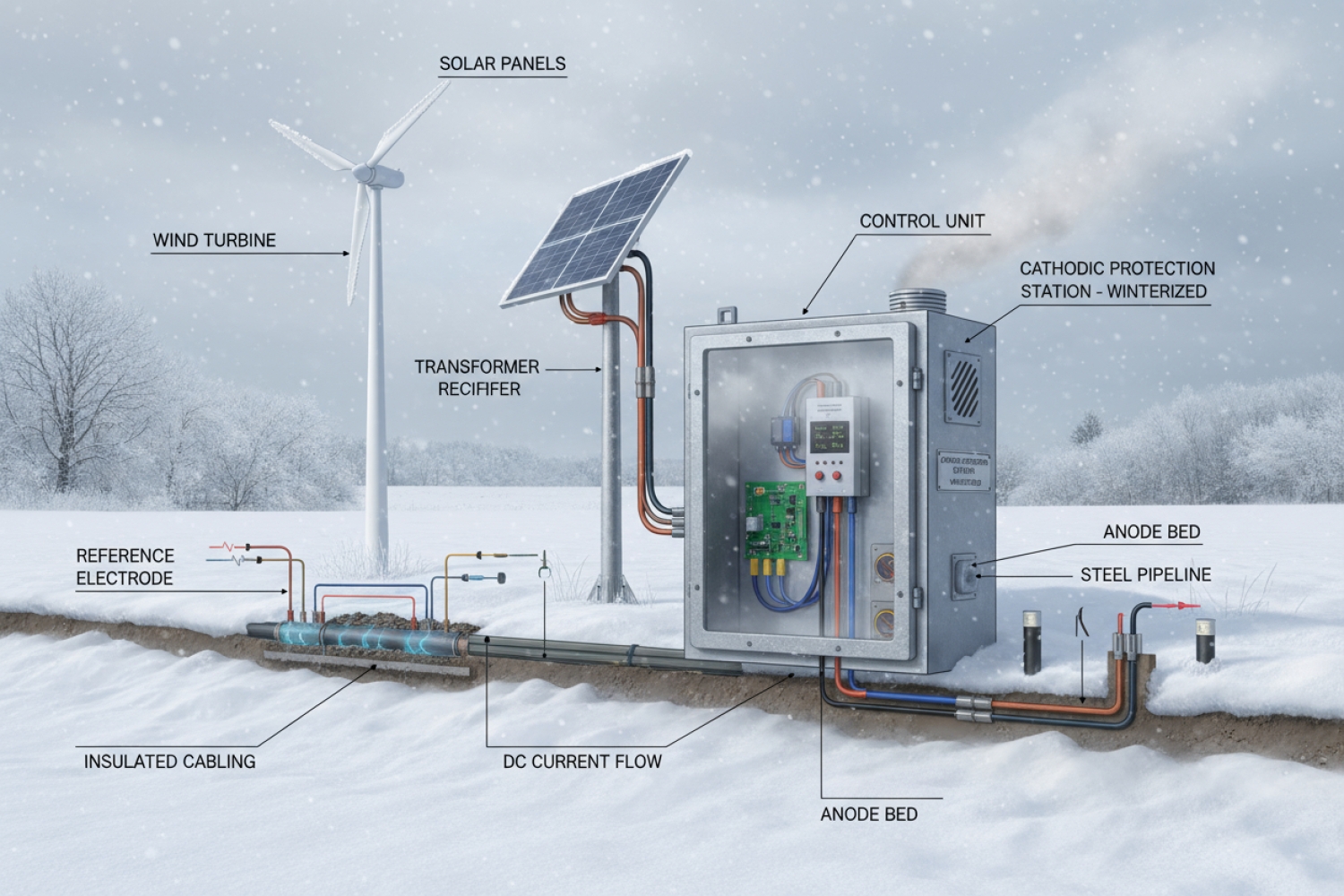 Станции катодной защиты (СКЗ): устройство, схемы подключения и эксплуатация