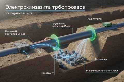 Электрохимзащита трубопроводов: монтаж, расчет и эксплуатация систем