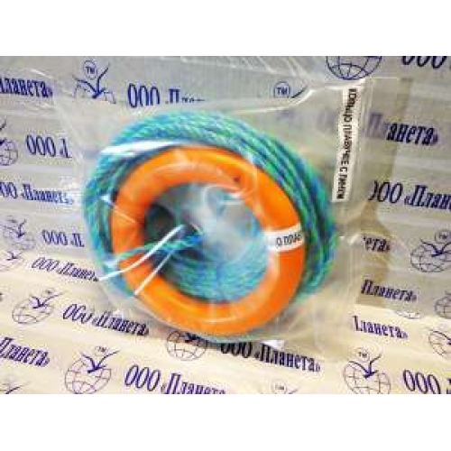 Кольцо спас. плавучее с линем РМРС, 30 м